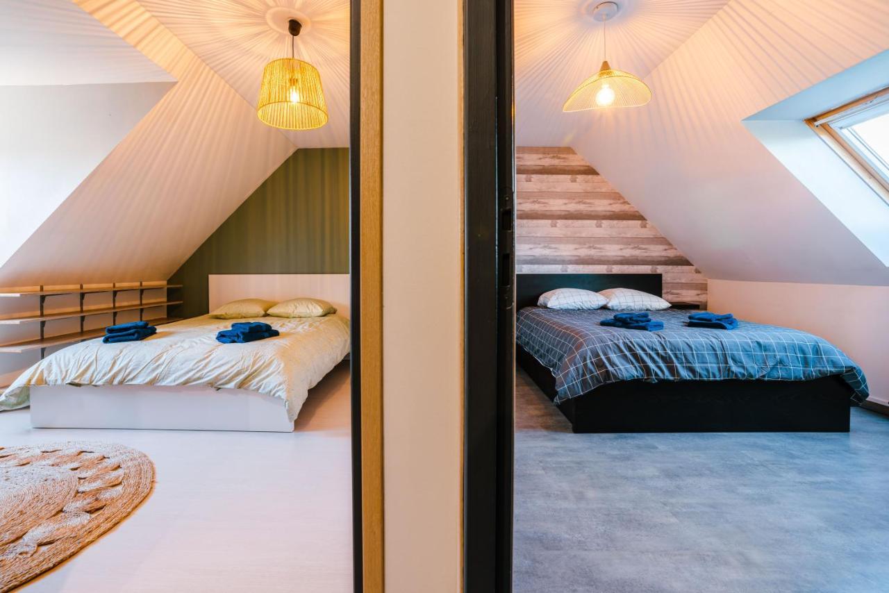 Grande Maison Avec Piscine Et Jacuzzi A La Campagne 데스프브레 외부 사진